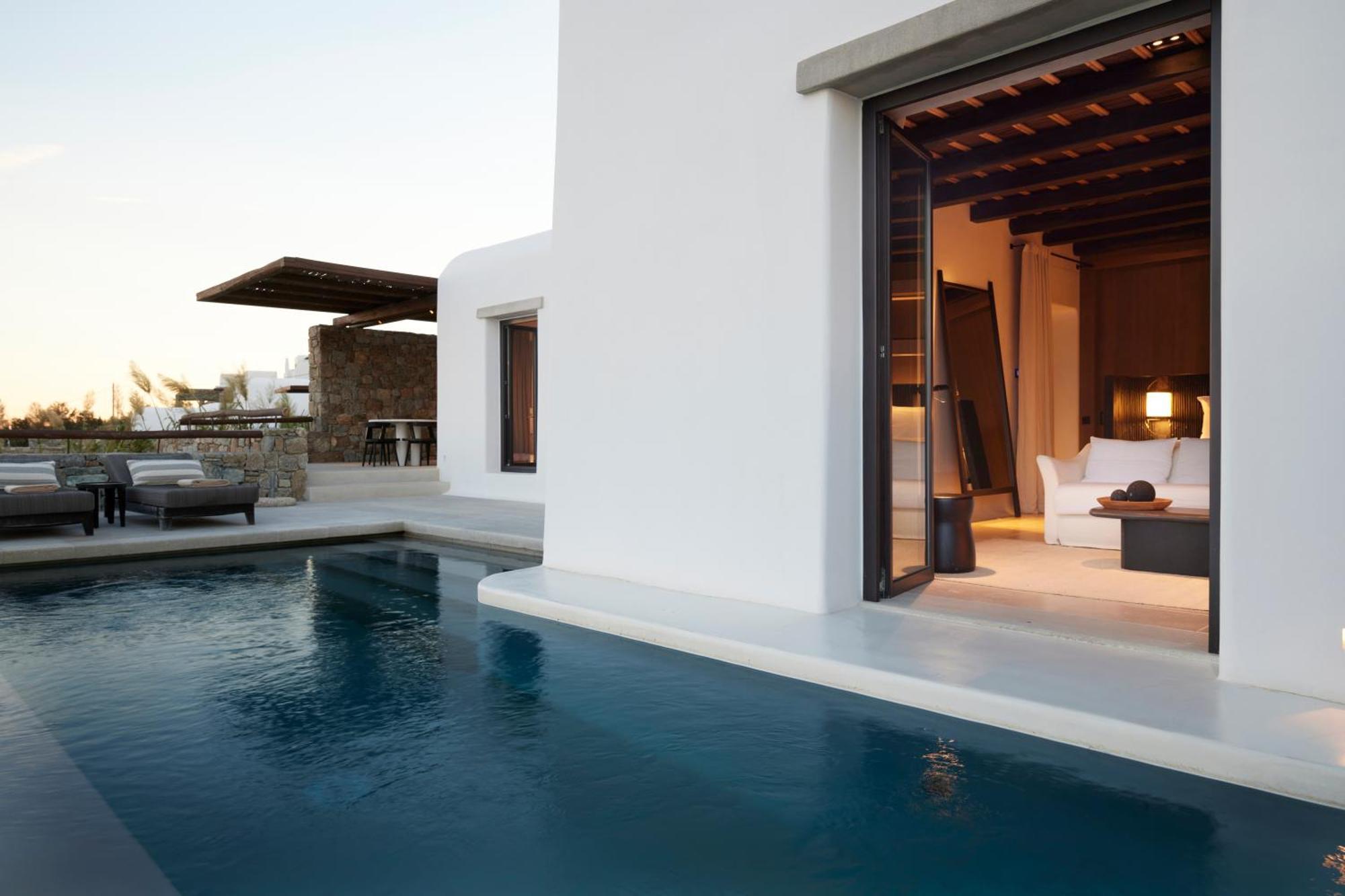 Kalesma Mykonos Hotel Ornos  Exterior foto