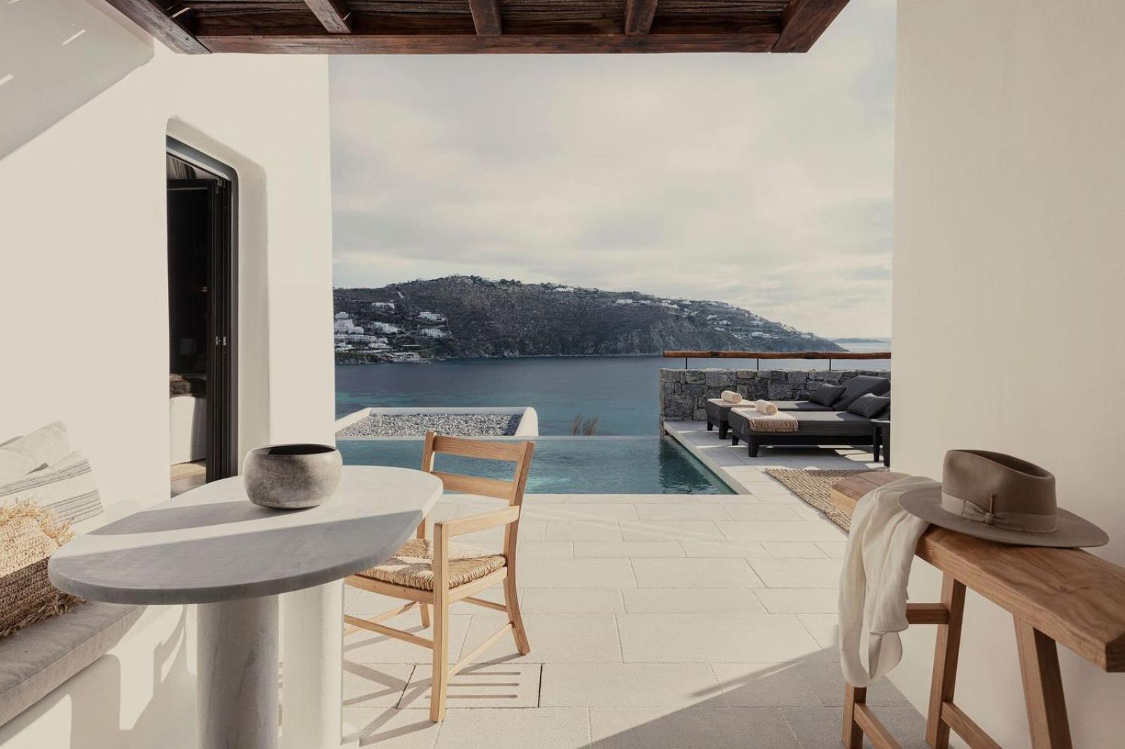 Kalesma Mykonos Hotel Ornos  Quarto foto