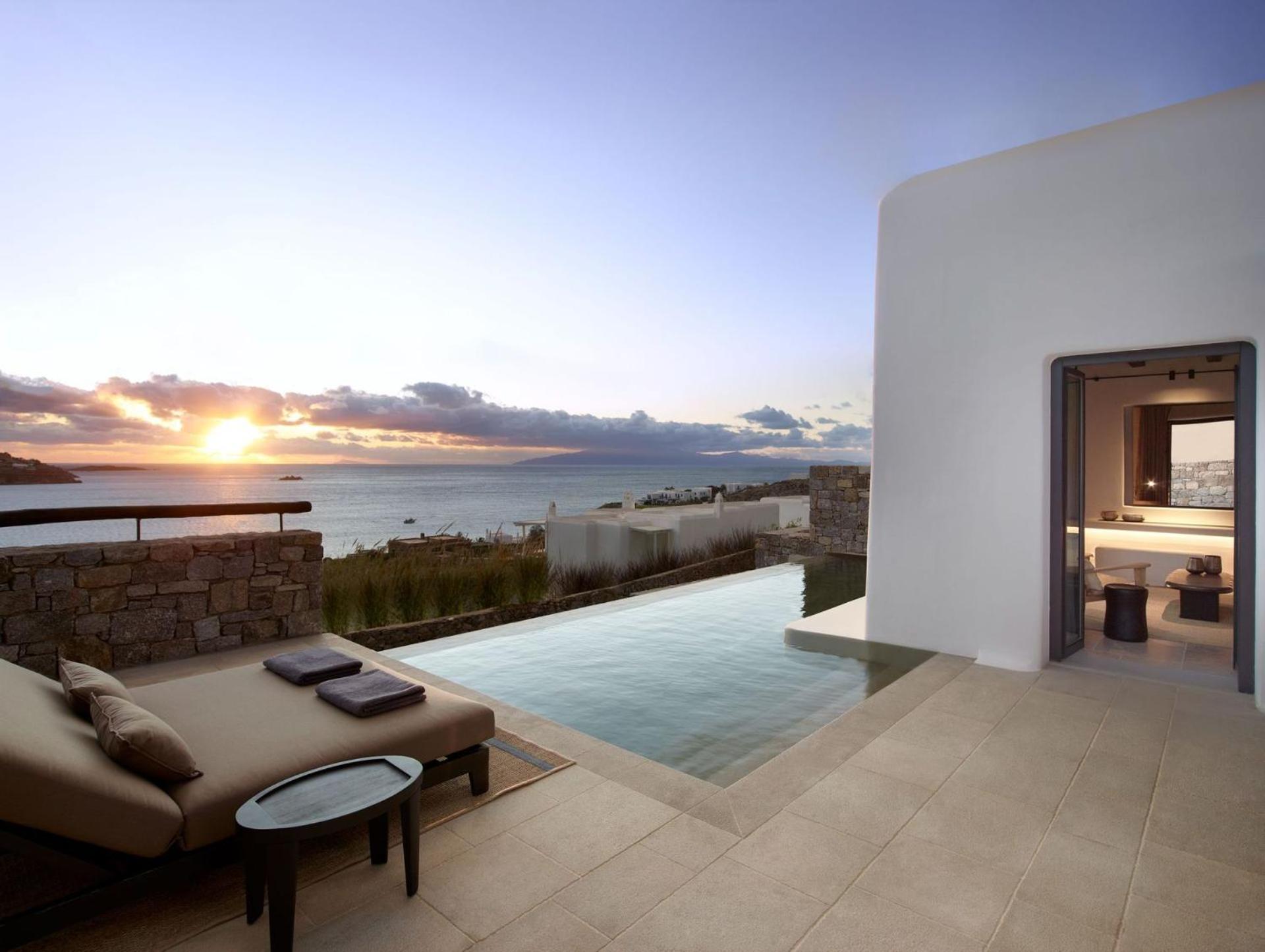Kalesma Mykonos Hotel Ornos  Quarto foto