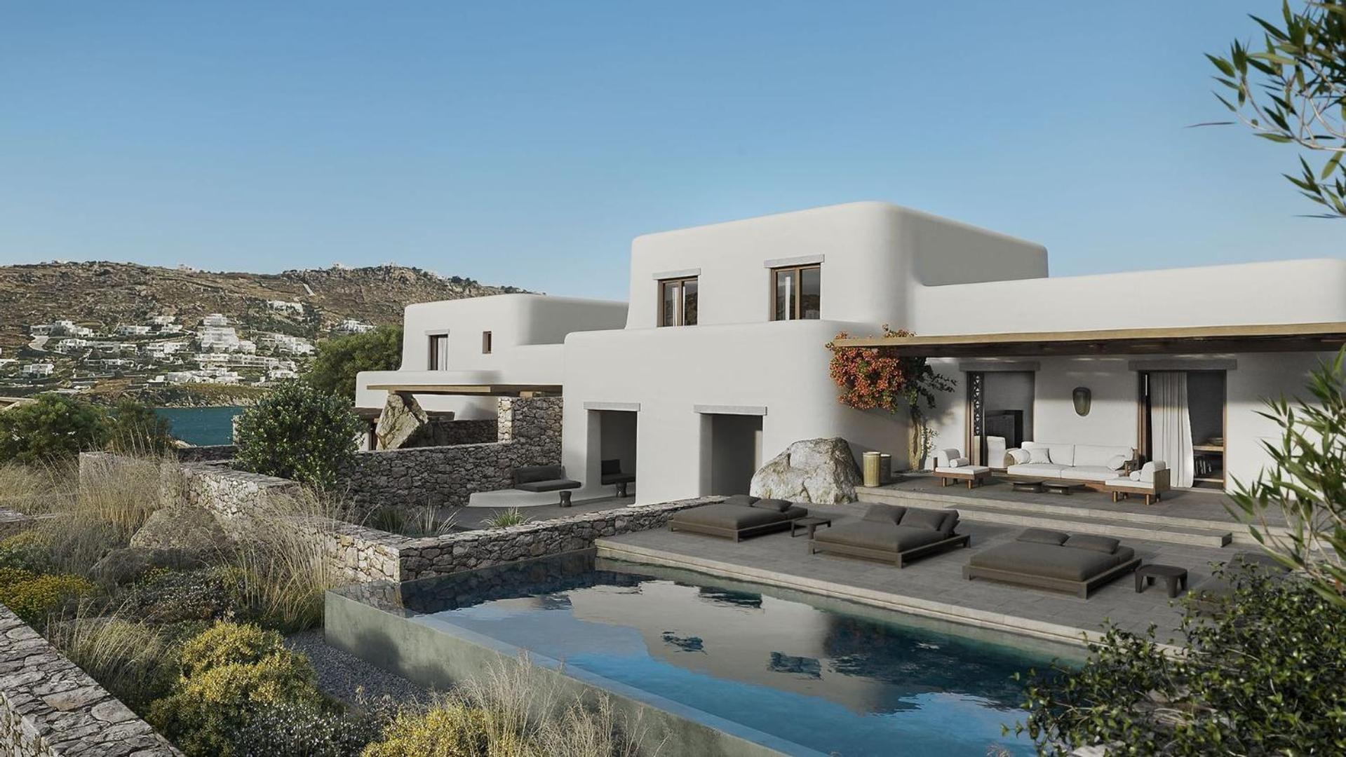 Kalesma Mykonos Hotel Ornos  Quarto foto
